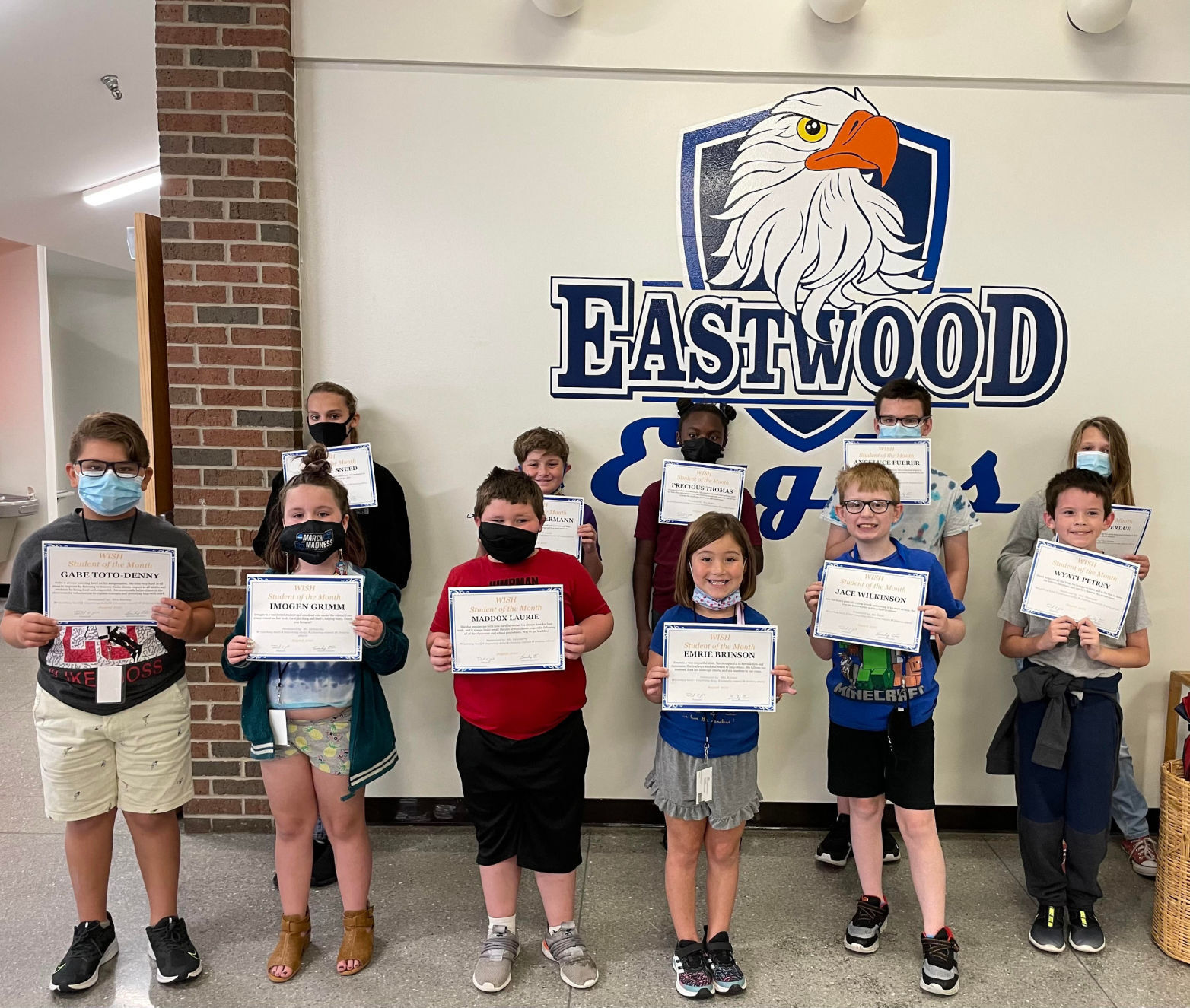 STUDENTS OF THE MONTH
